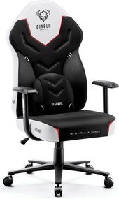 Gamer szék műbőr fehér Normal Size: Diablo X-Gamer 2.0 Snow White