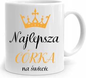 Bögre Ajándék Lányának A Világ Legjobbja fényképes nyomattal