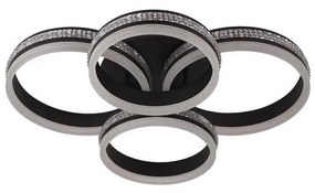 LED fényerőszabályozható felületre szerelhető mennyezeti csillár LED/150W/230V 3000-6500K + távirányítóval