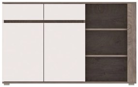 Komód Aren AS4 (enderein tölgy + fényes fehér). 1043124