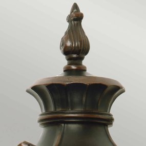 Elstead klasszikus kültéri fali lámpa philadelphia borostyán antik bronz elsph1-l-ob IP44