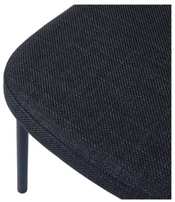 Sötétszürke étkezőszék Fowler – Unique Furniture