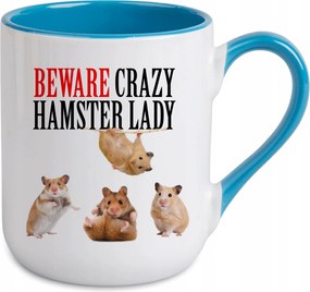 Kávés bögre 330ml Kék Vicces Hörcsögök Vicces Szövegek Többféle Minta