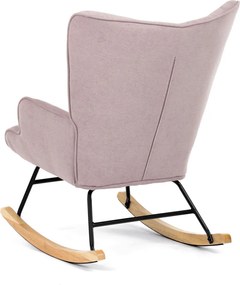 Hinta fotel rózsaszín szövet kárpittal AK-371 PINK2