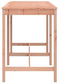 tömör duglászfenyő kerti asztal 159,5 x 82,5 x 110 cm