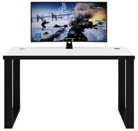 Gamer PC asztal Gamer S (fehér + fekete) (világítás nélkül). 1054988