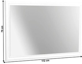 KORA KC3 tükör, sosna andersen