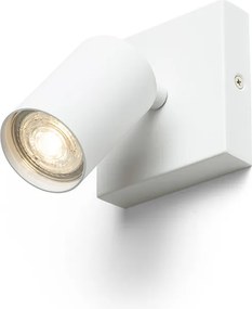 RENDL DUDE SQ přisazená bílá 230V LED GU10 9W