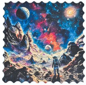 Elveszve az űrben fa puzzle