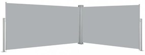összecsukható oldalsó napellenző 160x600 cm szürke