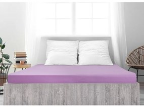 4Home Ideál jersey lepedő lila, 90 x 200 cm, 90 x 200 cm