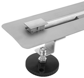 Lineáris lefolyó Rea Neo Ultra Slim Pro Nickel Brush INOX 60