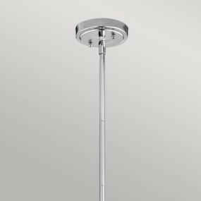 Kichler EVERLY KL-EVERLY-P-S-CH Függőlámpa 1x60W/E27