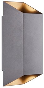 Nordlux - Kültéri fali lámpa NICO 2xGU10/35W/230V IP54 antracit