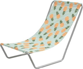 Összecsukható strandnyugágy SAND PINEAPPLE, színes
