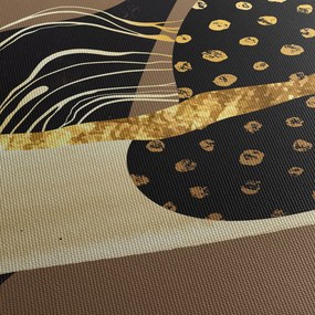 Kép - Absztrakció aranybarna N⁰1 (120x50 cm)