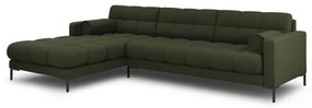Zöld sarokkanapé (bal oldali) Bali – Cosmopolitan Design
