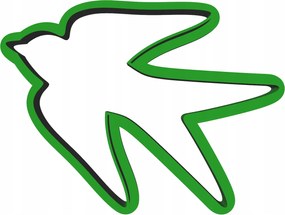 Forma Lyukasztó Sütemény- és Mézeskalácsvágó Madár fecske 8cm