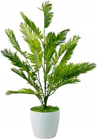 Mesterséges cserepes virág Páfrány Cserepes páfrány 75cm Mesterséges virágok