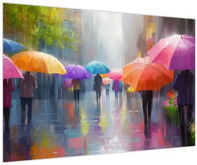 Kép - Esős nap (90x60 cm)