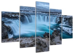 Kép - Kilátás a vízesésre (150x105 cm)