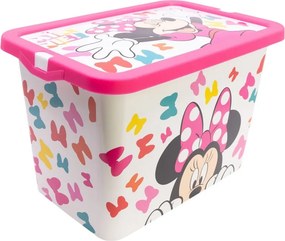 Disney Minnie Edgy Bows műanyag tároló doboz 7 L