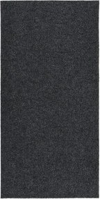 vidaXL antracitszürke koszfogó futószőnyeg 100 x 200 cm