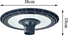 Brilagi-LED Kültéri utcai lámpa 5 m-es oszloppal URBANSPARK LED/120W/230V antracit IP65