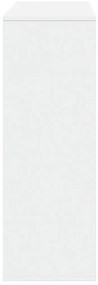 fehér térelválasztó könyvszekrény 100 x 33 x 94,5 cm