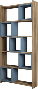 Box könyvespolc, dió, 80 cm