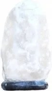 Sólámpa 6-8 kg fehér só alap szürke márvány