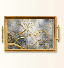 Üveg tálca, 38×24 cm – TPEA9831