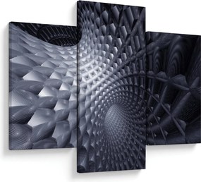 Kép - Absztrakció 3D (90x60 cm)