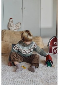 Mustársárga gyerek babzsákfotel Haystack – Lorena Canals