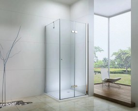 Mexen Lima zuhanykabin 95x50cm, 6mm üveg, króm profil-átlátszó üveg, 856-095-050-01-00