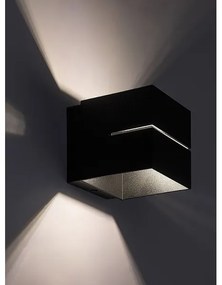 Rabalux 7017 - Fali lámpa KAUNAS 1xG9/10W/230V fekete