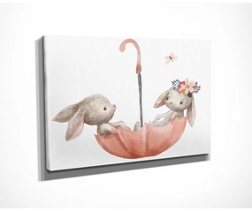 Gyerekszoba kép 40x30 cm Bunnies – Wallity