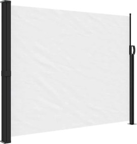 vidaXL fehér behúzható oldalsó napellenző 160 x 300 cm