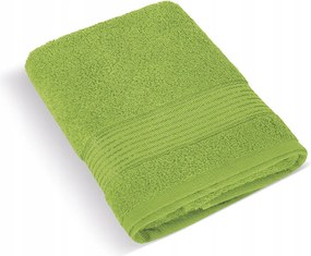 Brotex frottír törölköző 70x140cm csíkos 450g oliva