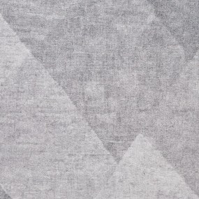 Világosszürke mosható pamutkeverék szőnyeg 122x170 cm Whisper – Think Rugs