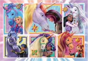 Unikornis Akadémia Friendship 104 db-os puzzle Clementoni
