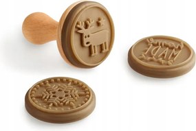 3x Bélyegző Forma keksz díszítő GR190