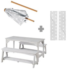 Gyerek kerti bútorszett 4 db-os Outdoor+ – Roba