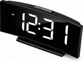 SB681.3 Jvd ébresztőóra vezeték nélküli Qi töltéssel, szundi hőmérővel