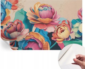 Design fali fotótapéta öntapadós virágos harmónia 416x254 cm