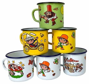 Belis Večerníček zománcozott bögre, 8 cm, 0,35 l