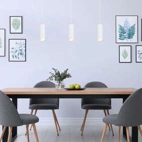 Globo 57911HW - ROBBY 1xGU10/35W/230V fehér függeszték