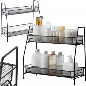 Konyhai Polc Konyhai Rendszerező Álló Kétszintes Loft Fűszertartó