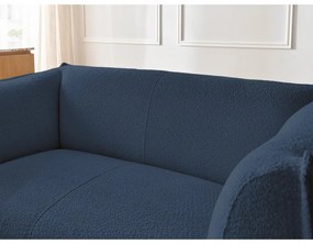 Sötétkék buklé kanapé 170 cm Giorgia – Bobochic Paris