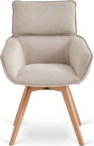 Forgó szék bézs színben, DIAS